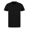 T-shirt en coton régénéré et polyester recyclé, coupe décontractée, 180 g/m²