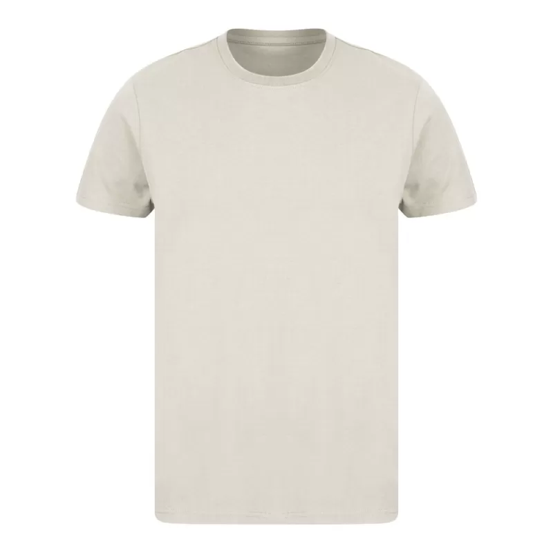 T-shirt en coton régénéré et polyester recyclé, coupe décontractée, 180 g/m²