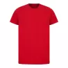 T-shirt en coton régénéré et polyester recyclé, coupe décontractée, 180 g/m²