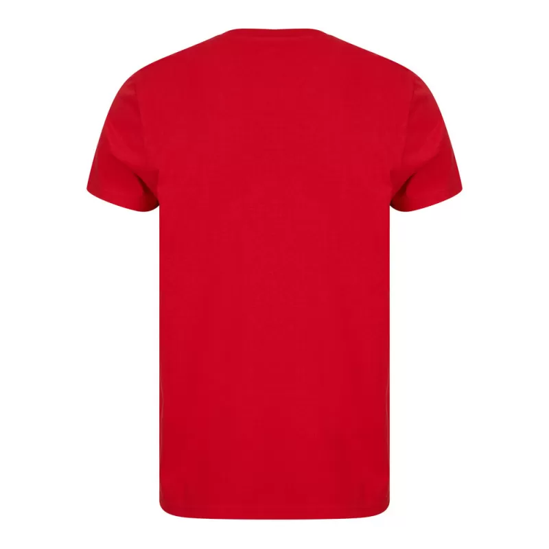 T-shirt en coton régénéré et polyester recyclé, coupe décontractée, 180 g/m²