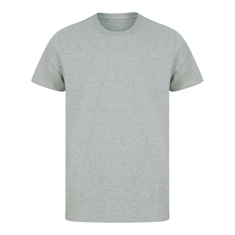T-shirt en coton régénéré et polyester recyclé, coupe décontractée, 180 g/m²