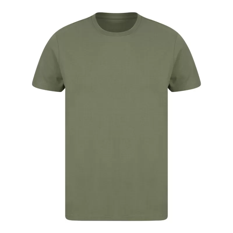 T-shirt en coton régénéré et polyester recyclé, coupe décontractée, 180 g/m²