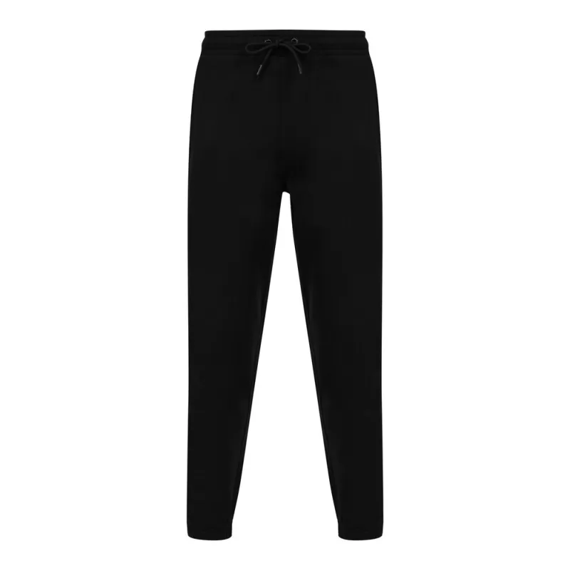 Jogging en coton régénéré et polyester recyclé, taille et bas élastiqués, 260 g/m²