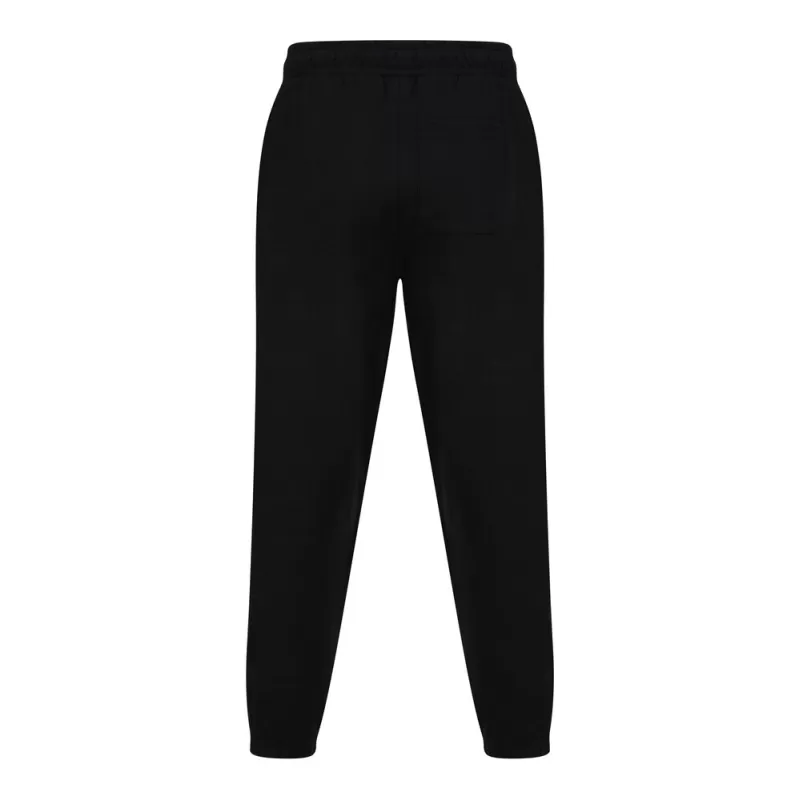 Jogging en coton régénéré et polyester recyclé, taille et bas élastiqués, 260 g/m²