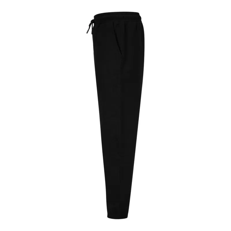 Jogging en coton régénéré et polyester recyclé, taille et bas élastiqués, 260 g/m²