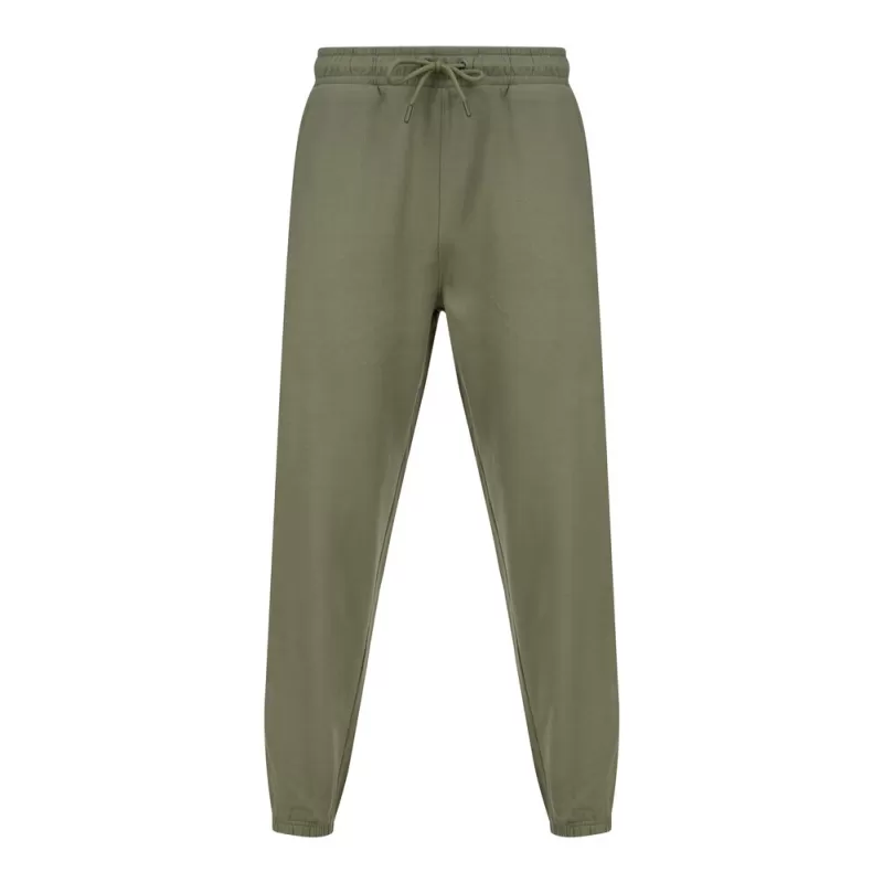 Jogging en coton régénéré et polyester recyclé, taille et bas élastiqués, 260 g/m²