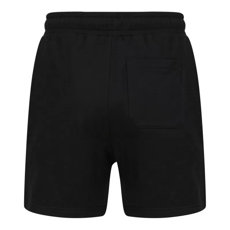 Short unisexe en coton régénéré et polyester recyclé, poches latérales, 260 g/m²