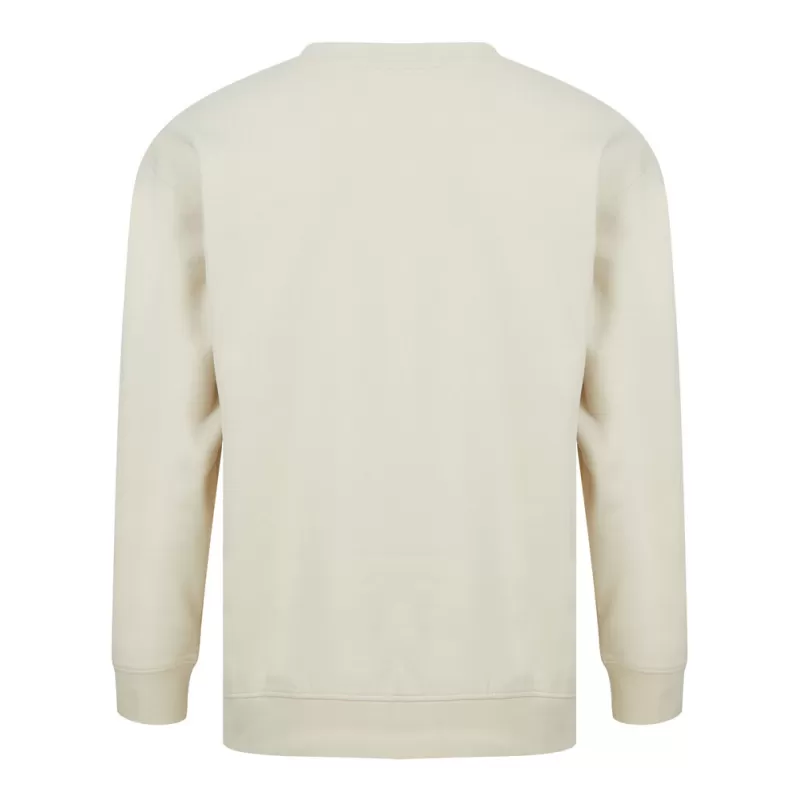 Sweat épaules tombantes, en coton régénéré et polyester recyclé, 260 g/m²