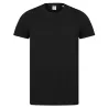 T-shirt unisexe en coton biologique col rond, manches courtes, 150 g/m²