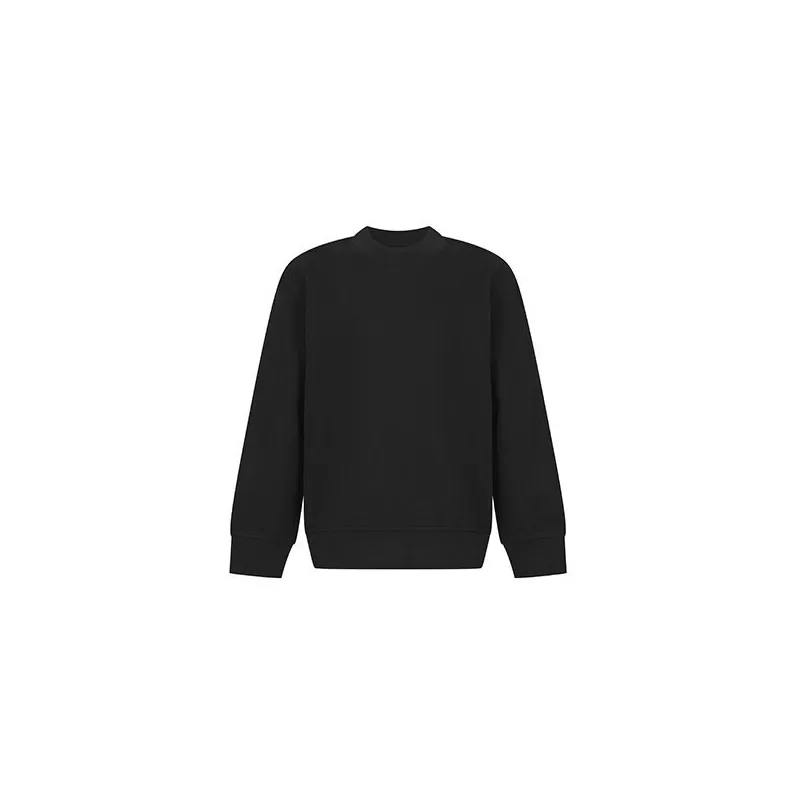Sweat enfant, épaules tombantes, en coton régénéré et polyester recyclé, 260 g/m²