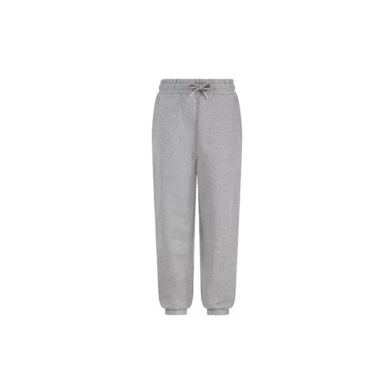 Jogging enfant en coton régénéré et polyester recyclé, taille et bas de élastiqués, 260 g/m²