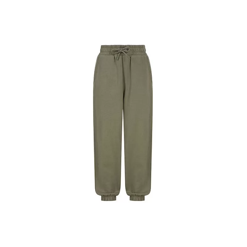 Jogging enfant en coton régénéré et polyester recyclé, taille et bas de élastiqués, 260 g/m²