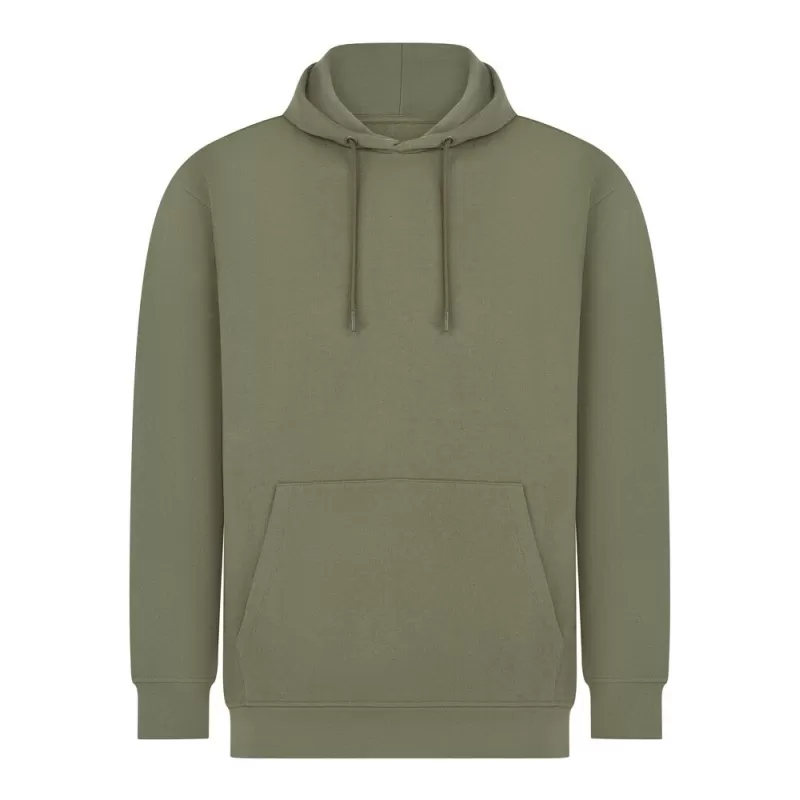 Sweat capuche écoresponsable en coton régénéré et polyester recyclé, 260 g/m²