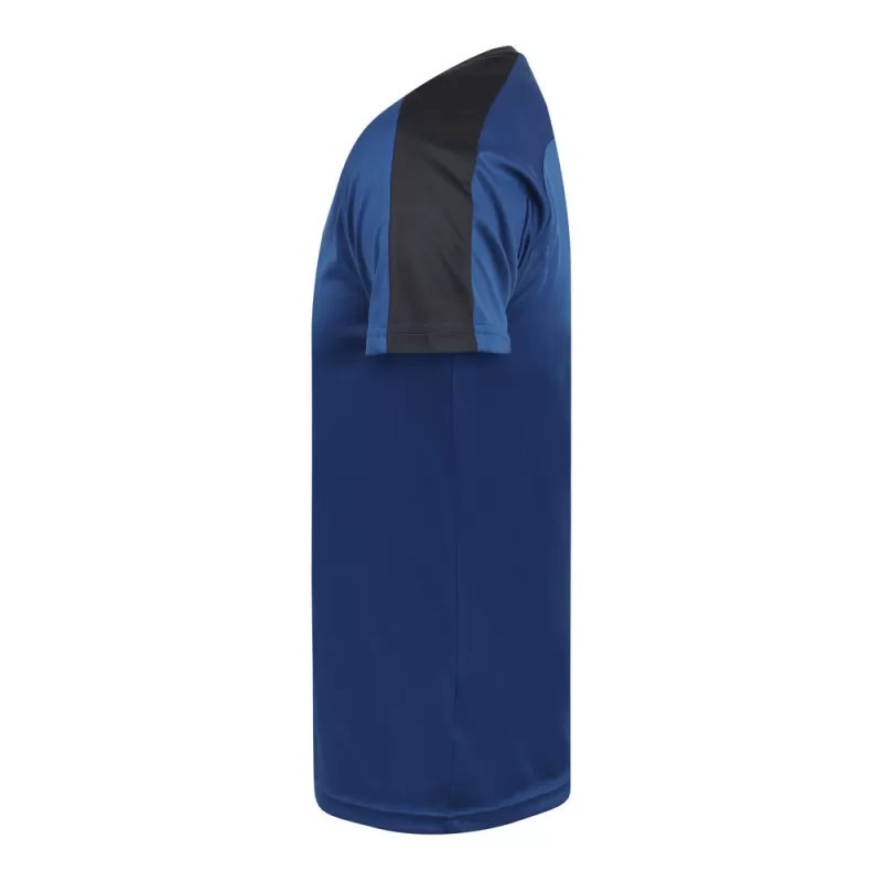 Tee-shirt d'équipe bicolore en polyester respirant, manches raglan, 273 g/m²