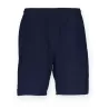 Short de sport stretch non doublé, taille élastiquée, poches zippées, 120 g/m²