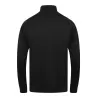 Veste de sport grand zip contrasté en polyester, poches zippées, 250 g/m²
