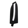 Veste de sport grand zip contrasté en polyester, poches zippées, 250 g/m²
