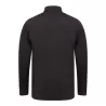 Veste de sport grand zip contrasté en polyester, poches zippées, 250 g/m²