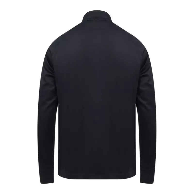 Veste de sport grand zip contrasté en polyester, poches zippées, 250 g/m²