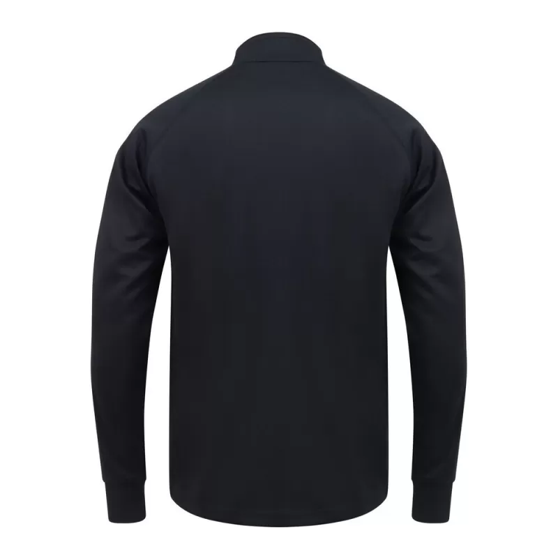 Veste de sport grand zip contrasté en polyester, poches zippées, 250 g/m²