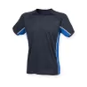 T-shirt Performance tricolore en polyester léger, manches raglan, 140 g/m²