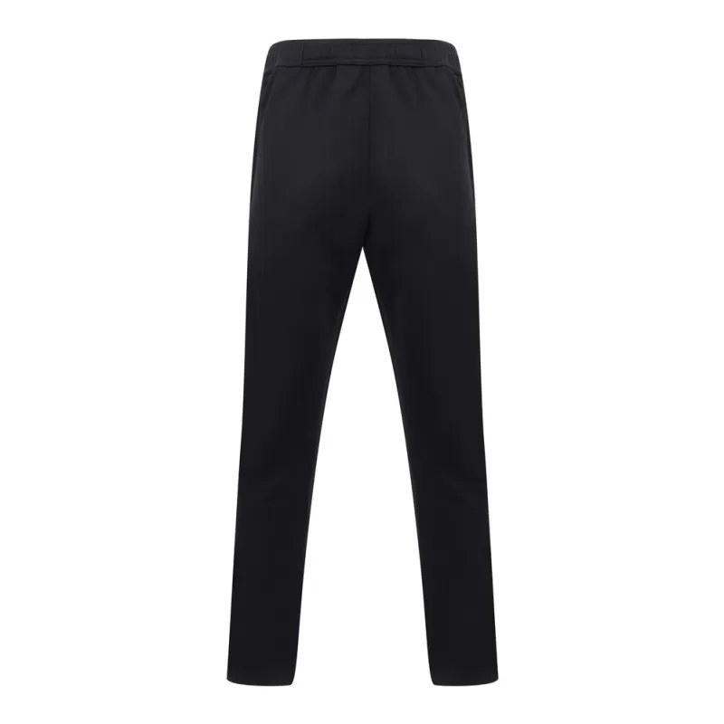 Pantalon de sport slim ajusté, poches zippées, taille élastiquée, 250 g/m²