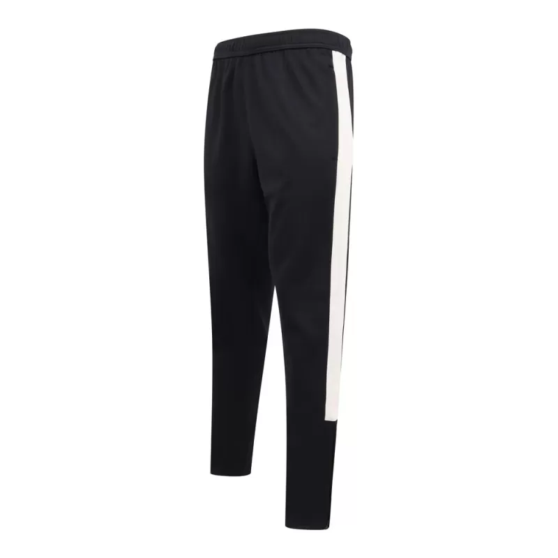 Pantalon de sport slim ajusté, poches zippées, taille élastiquée, 250 g/m²