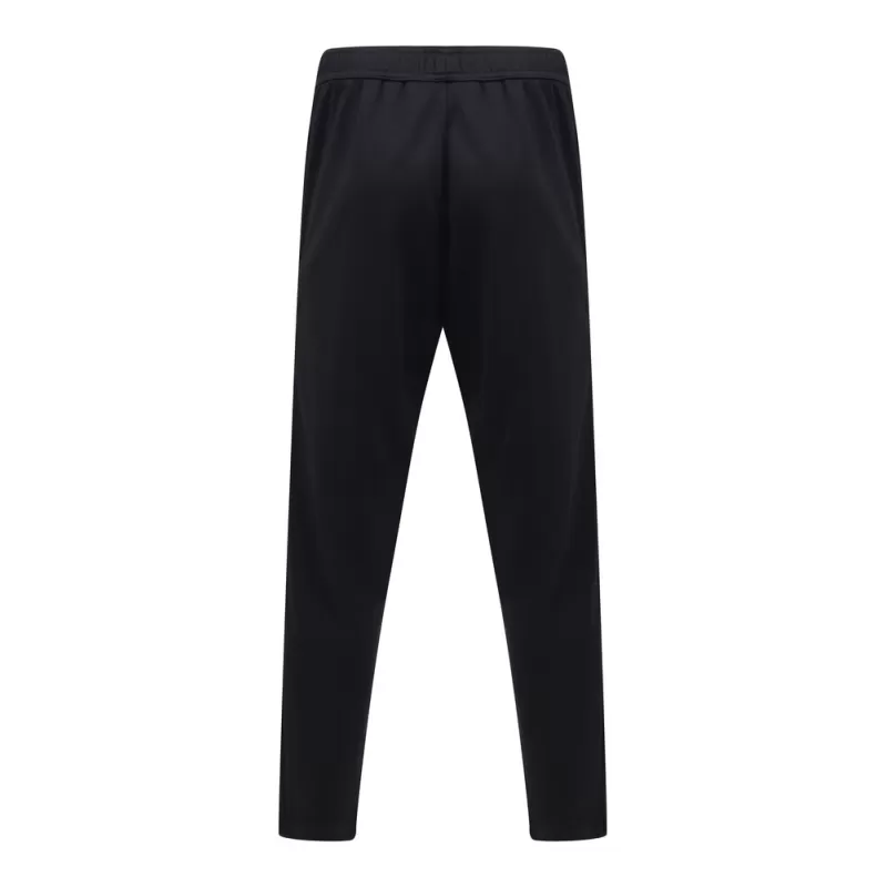 Pantalon de sport slim ajusté, poches zippées, taille élastiquée, 250 g/m²