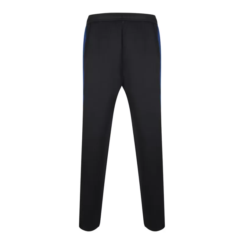 Pantalon de sport slim ajusté, poches zippées, taille élastiquée, 250 g/m²
