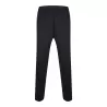 Pantalon de sport slim ajusté, poches zippées, taille élastiquée, 250 g/m²
