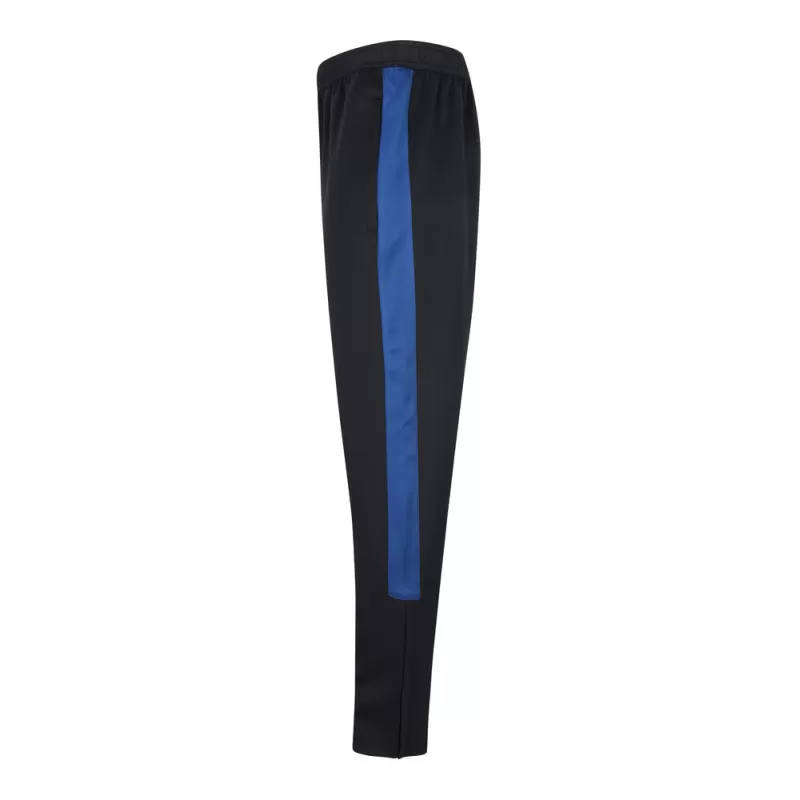 Pantalon de sport slim ajusté, poches zippées, taille élastiquée, 250 g/m²