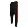 Pantalon de sport slim ajusté, poches zippées, taille élastiquée, 250 g/m²