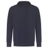 Sweat à capuche bicolore en polyester, intérieur brossé, poches zippées, 250 g/m²