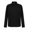 Veste de sport enfant grand zip contrasté en polyester, poches zippées, 250 g/m²