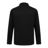 Veste de sport enfant grand zip contrasté en polyester, poches zippées, 250 g/m²