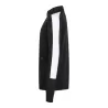 Veste de sport enfant grand zip contrasté en polyester, poches zippées, 250 g/m²
