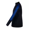 Veste de sport enfant grand zip contrasté en polyester, poches zippées, 250 g/m²
