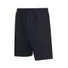 Short de sport bicolore en polyester, poches zippées, taille élastique, 250 g/m²