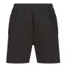 Short de sport bicolore en polyester, poches zippées, taille élastique, 250 g/m²