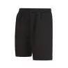 Short de sport bicolore en polyester, poches zippées, taille élastique, 250 g/m²