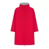 Longue veste imperméable doublure en polaire et capuche, poches zippées, 280 g/m²