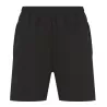 Short de sport enfant en polyester, poches zippées, taille élastiquée, 250 g/m²