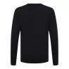 Pull col V femme en coton acrylique jauge 12, 285 g/m²