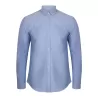 Chemise Oxford manches longues en coton infroissable, coupe cintrée, 150 g/m²