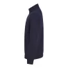 Sweat-shirt durable col zippé, intérieur brossé, 2 poches latérales zippées, 300 g/m²