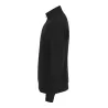 Sweat-shirt durable col zippé, intérieur brossé, 2 poches latérales zippées, 300 g/m²