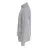 Sweat-shirt durable col zippé, intérieur brossé, 2 poches latérales zippées, 300 g/m²