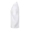 Polo maille piquée polyester stretch respirant, col plat et pointes de col raccourcies, 180 g/m²