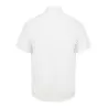 Chemisette respirante manches courtes en polyester léger, boutons nacrés, 115 g/m²