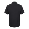Chemisette respirante manches courtes en polyester léger, boutons nacrés, 115 g/m²
